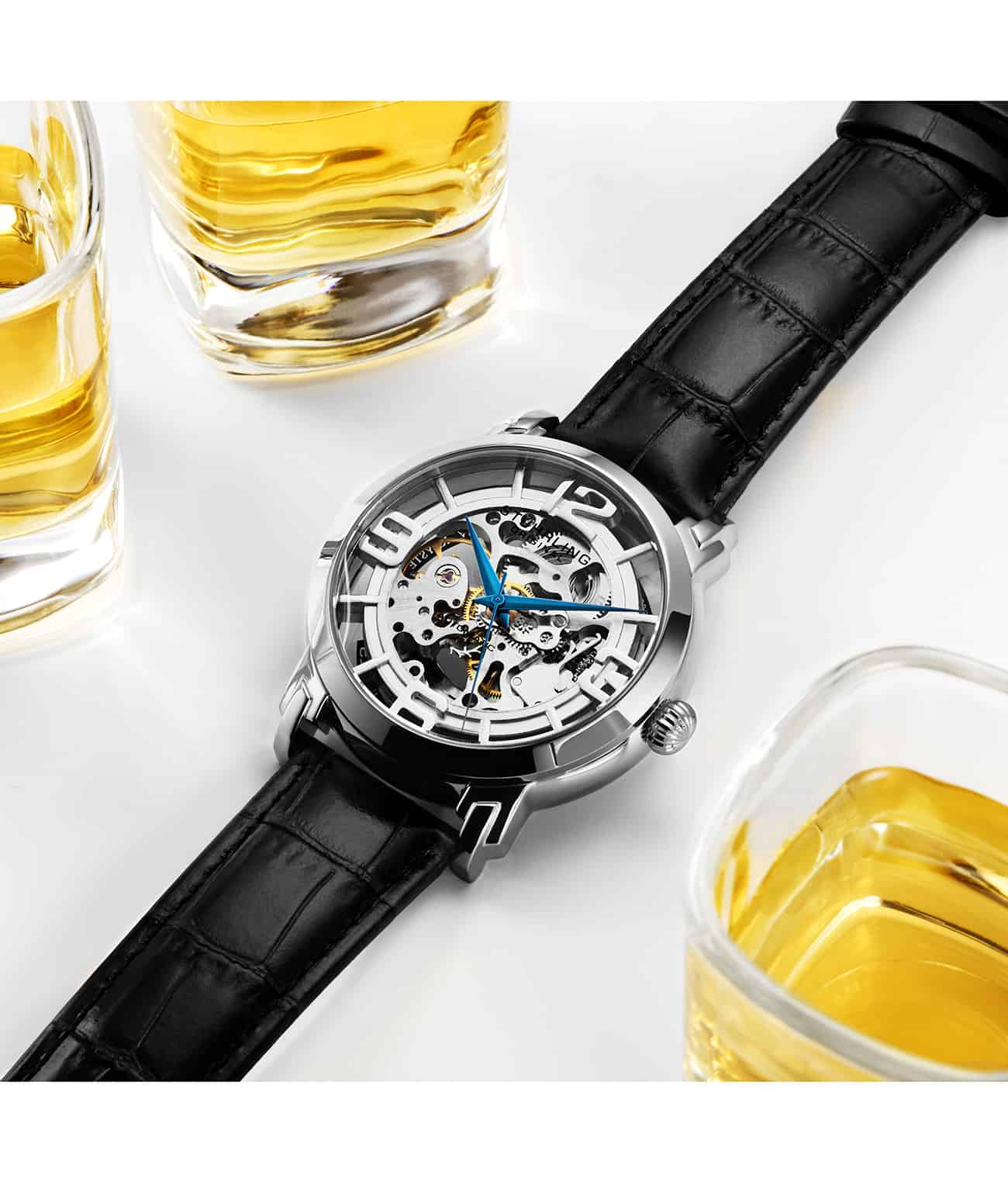 Stührling Winchester 3964L Automatic 42mm Skeleton - Image 9