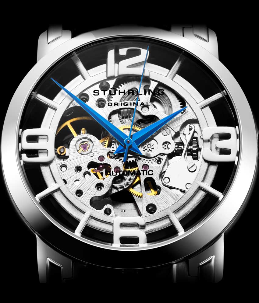 Stührling Winchester 44 165B2 Automatic 44mm Skeleton - Image 12