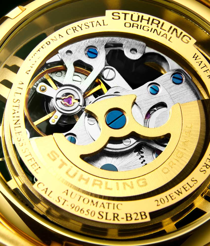 Stührling Winchester 44 165B2 Automatic 44mm Skeleton - Image 16