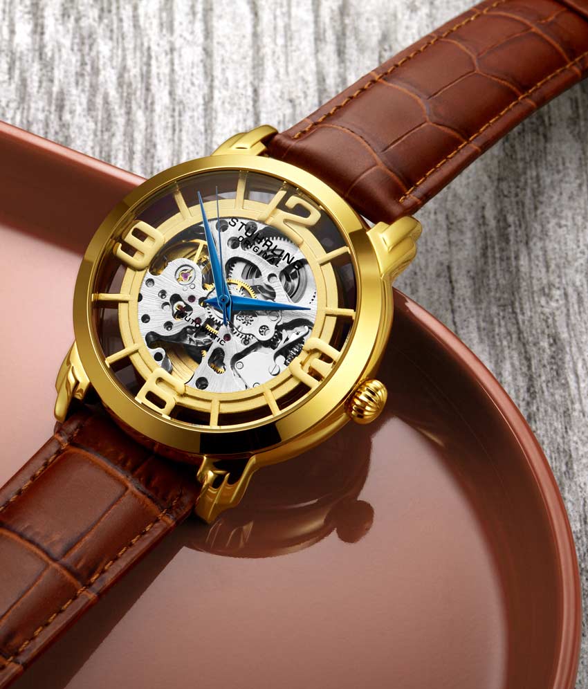 Stührling Winchester 44 165B2 Automatic 44mm Skeleton - Image 22