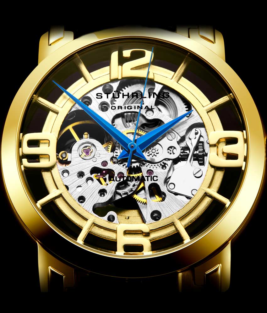 Stührling Winchester 44 165B2 Automatic 44mm Skeleton - Image 25