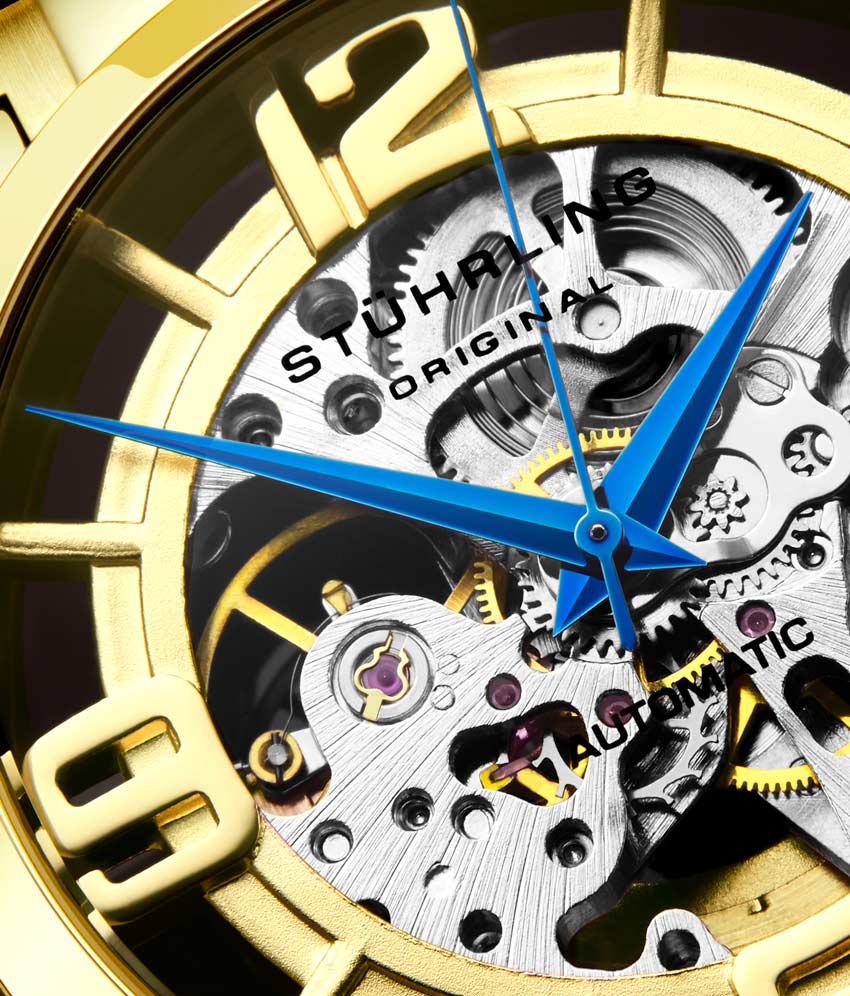 Stührling Winchester 44 165B2 Automatic 44mm Skeleton - Image 26