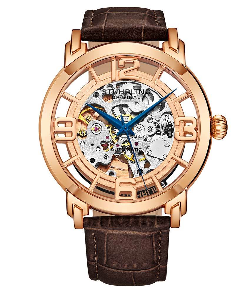 Stührling Winchester 44 165B2 Automatic 44mm Skeleton - Image 27