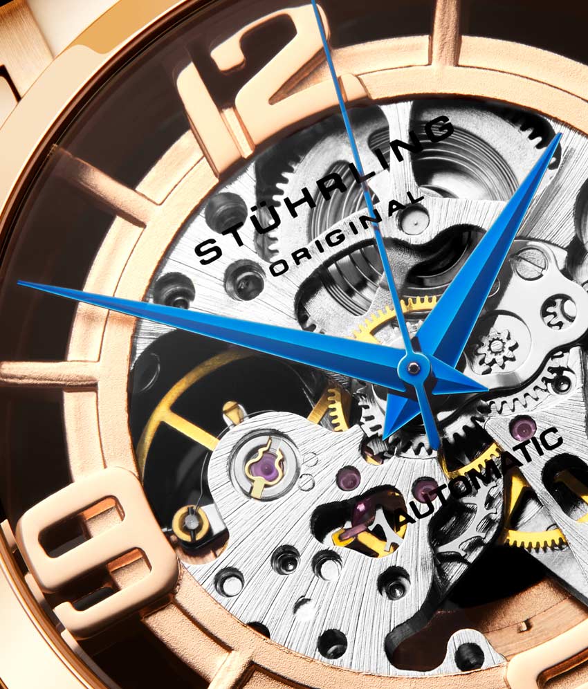 Stührling Winchester 44 165B2 Automatic 44mm Skeleton - Image 39