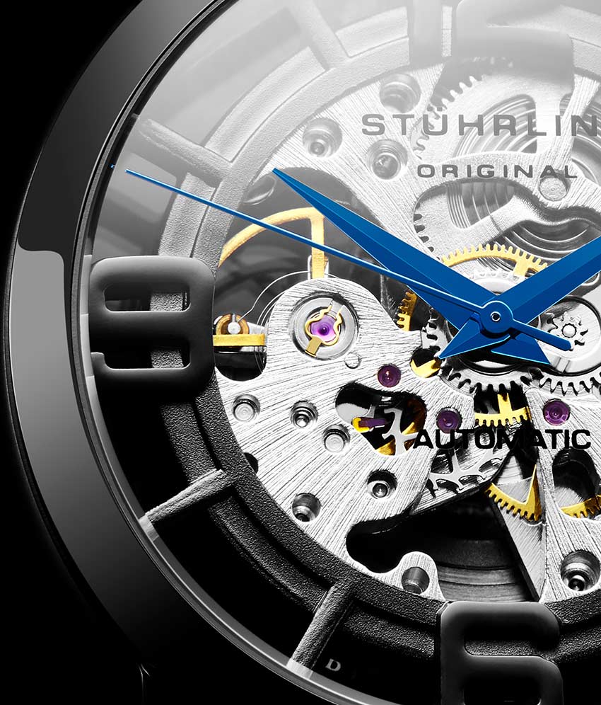 Stührling Winchester 44 165B2 Automatic 44mm Skeleton - Image 41
