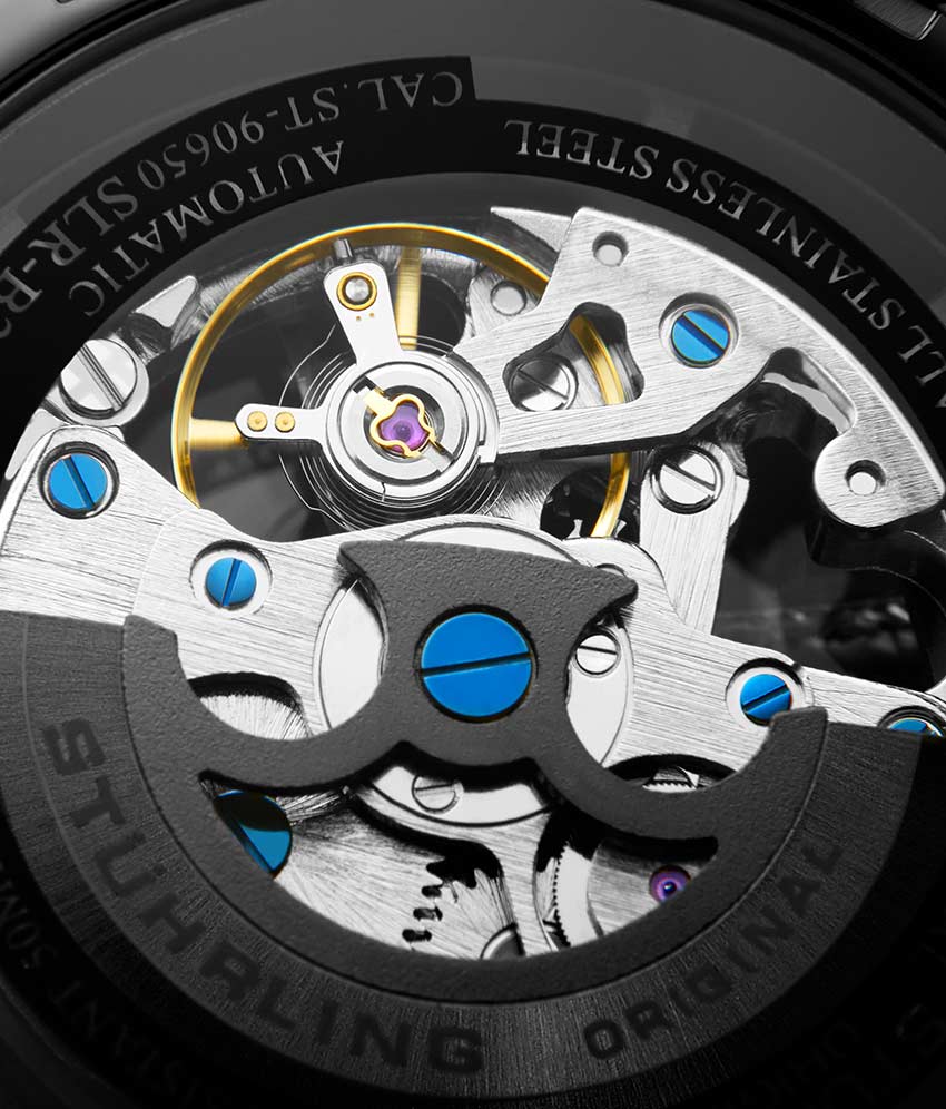 Stührling Winchester 44 165B2 Automatic 44mm Skeleton - Image 42