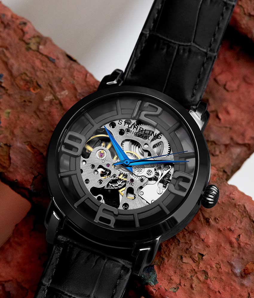 Stührling Winchester 44 165B2 Automatic 44mm Skeleton - Image 49