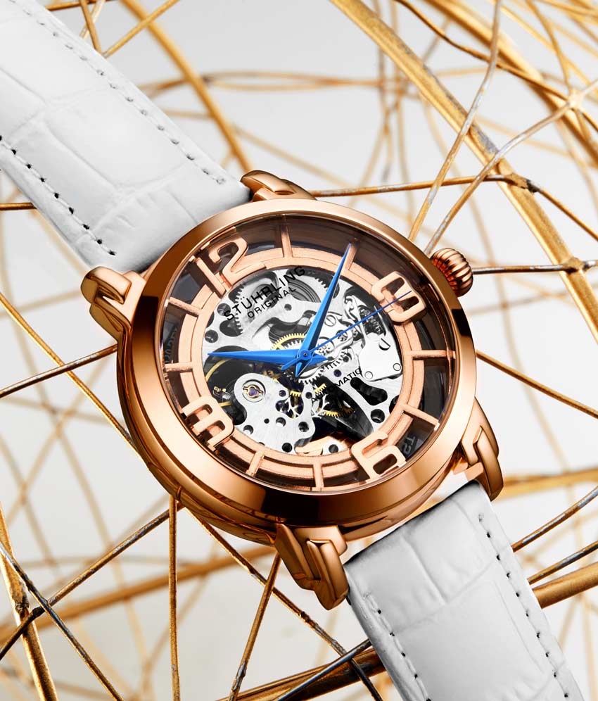 Stührling Winchester 44 165B2 Automatic 44mm Skeleton - Image 57