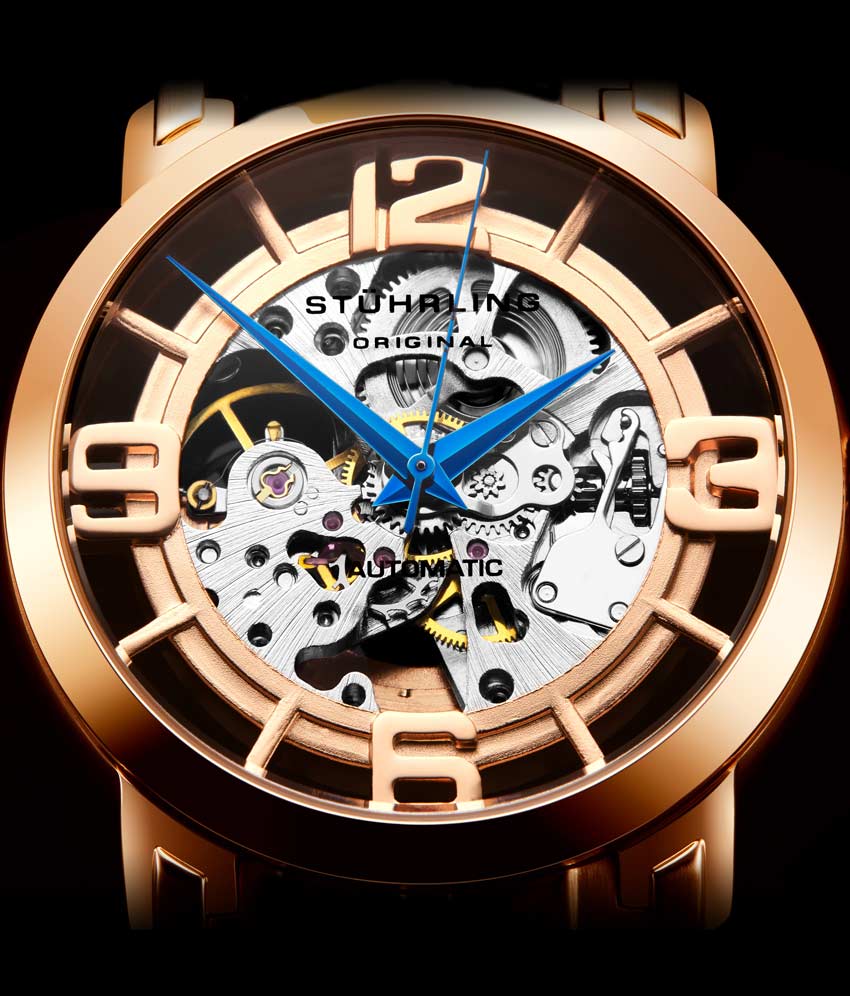 Stührling Winchester 44 165B2 Automatic 44mm Skeleton - Image 60