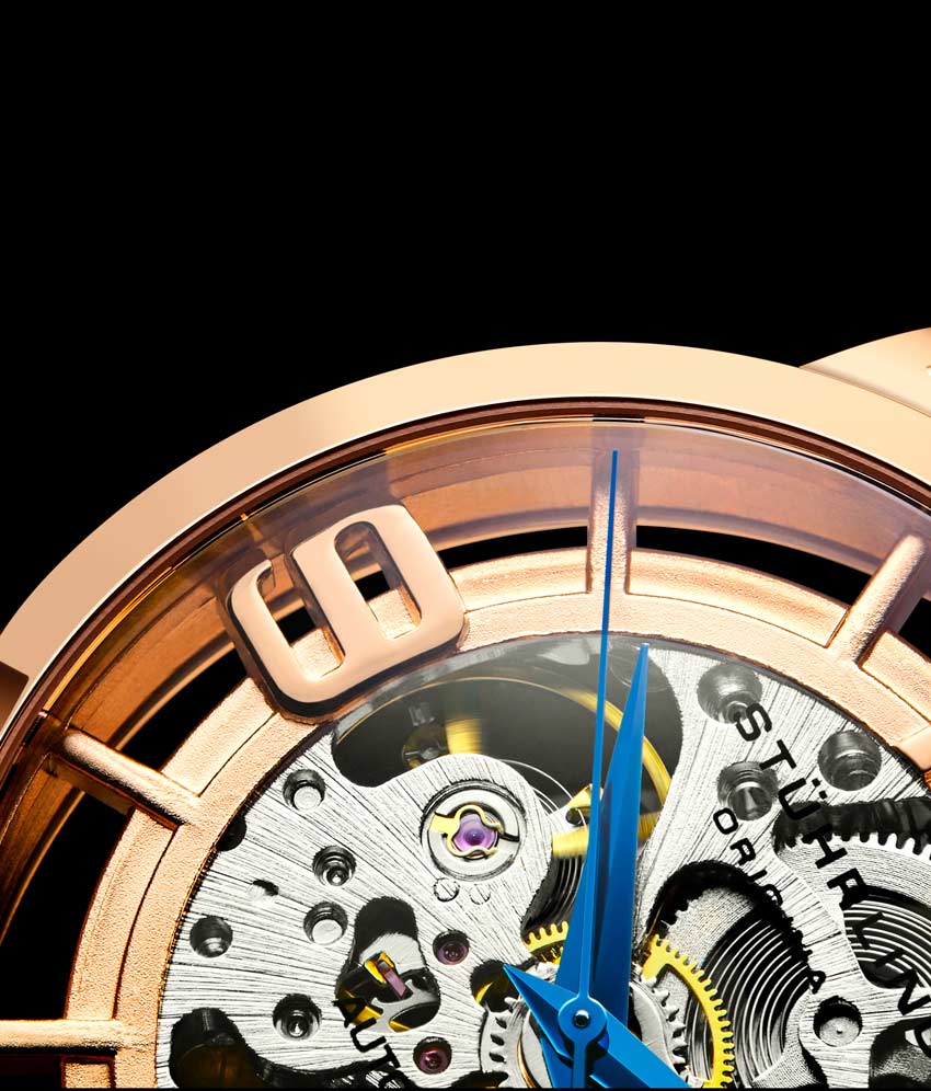 Stührling Winchester 44 Elite 165B2B Automatic 44mm Skeleton - Image 30