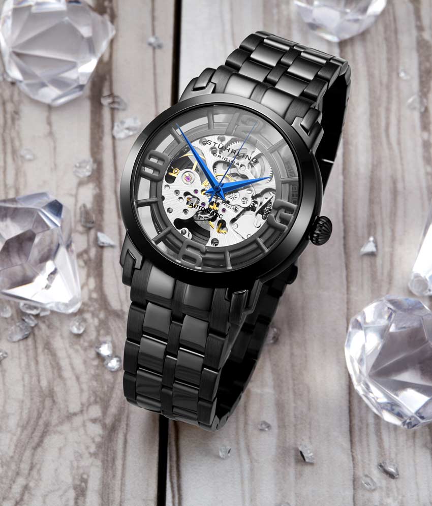 Stührling Winchester 44 Elite 165B2B Automatic 44mm Skeleton - Image 47