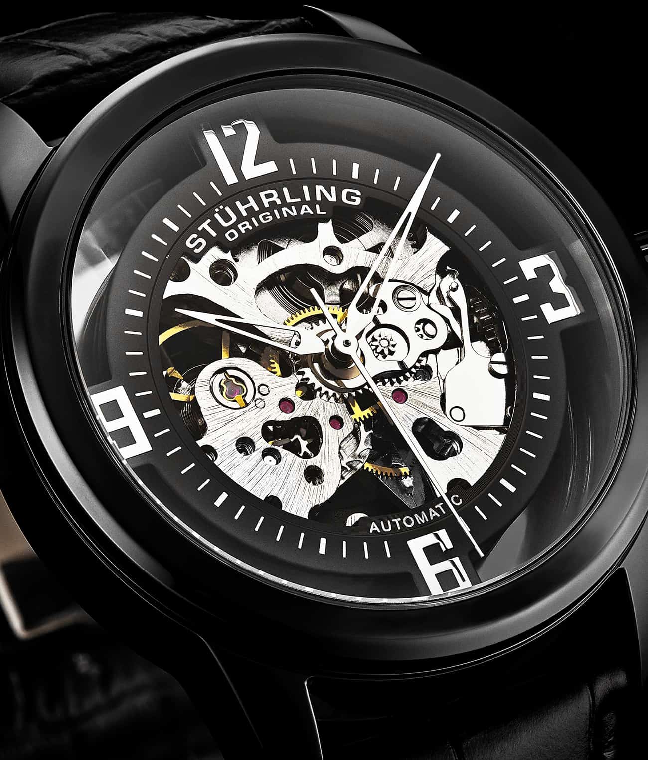 Stührling Winchester 877 Automatic 42mm Skeleton - Image 2