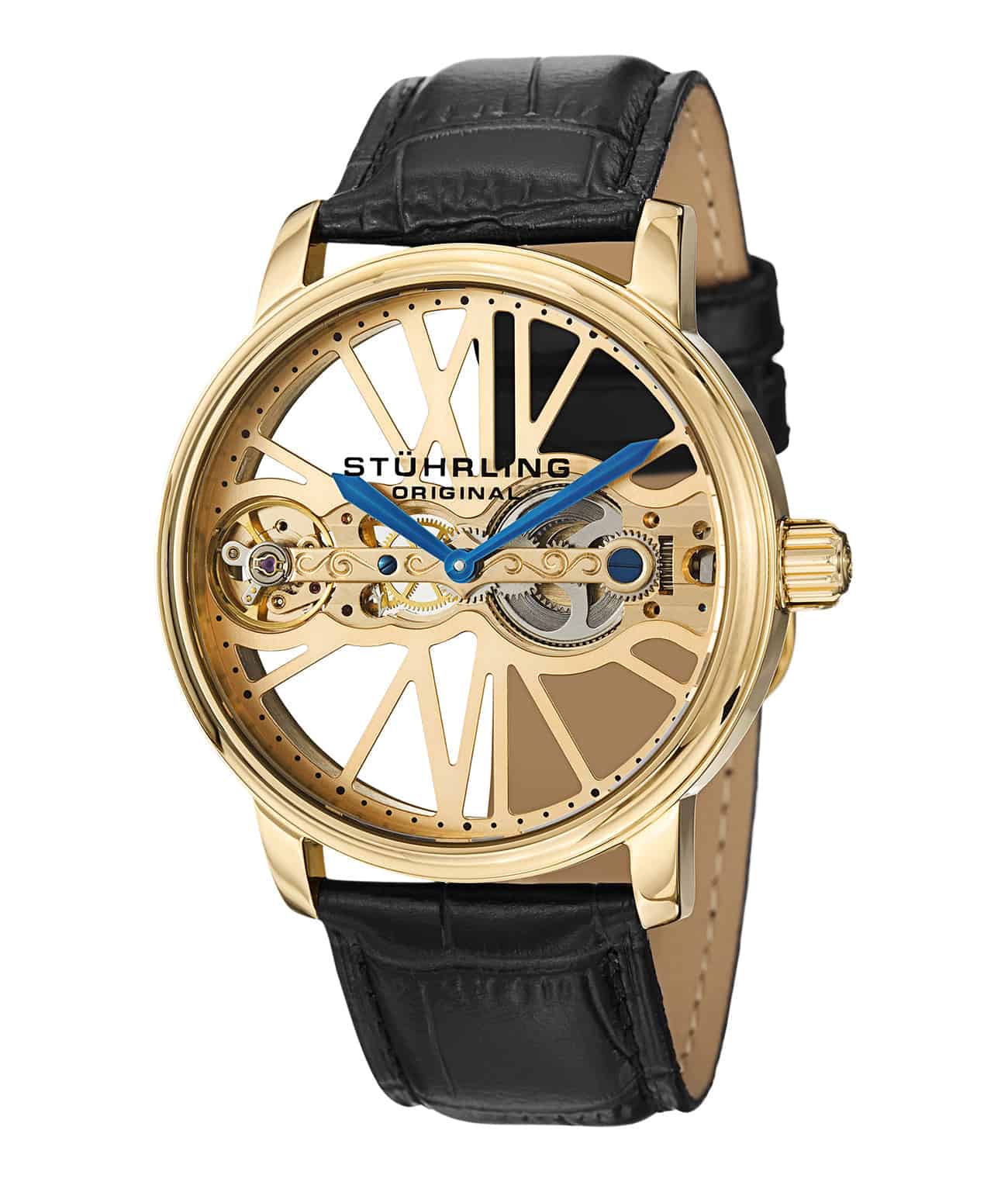 Stührling Winchester Bridge 527 Hand-wind 46mm Skeleton - Image 2