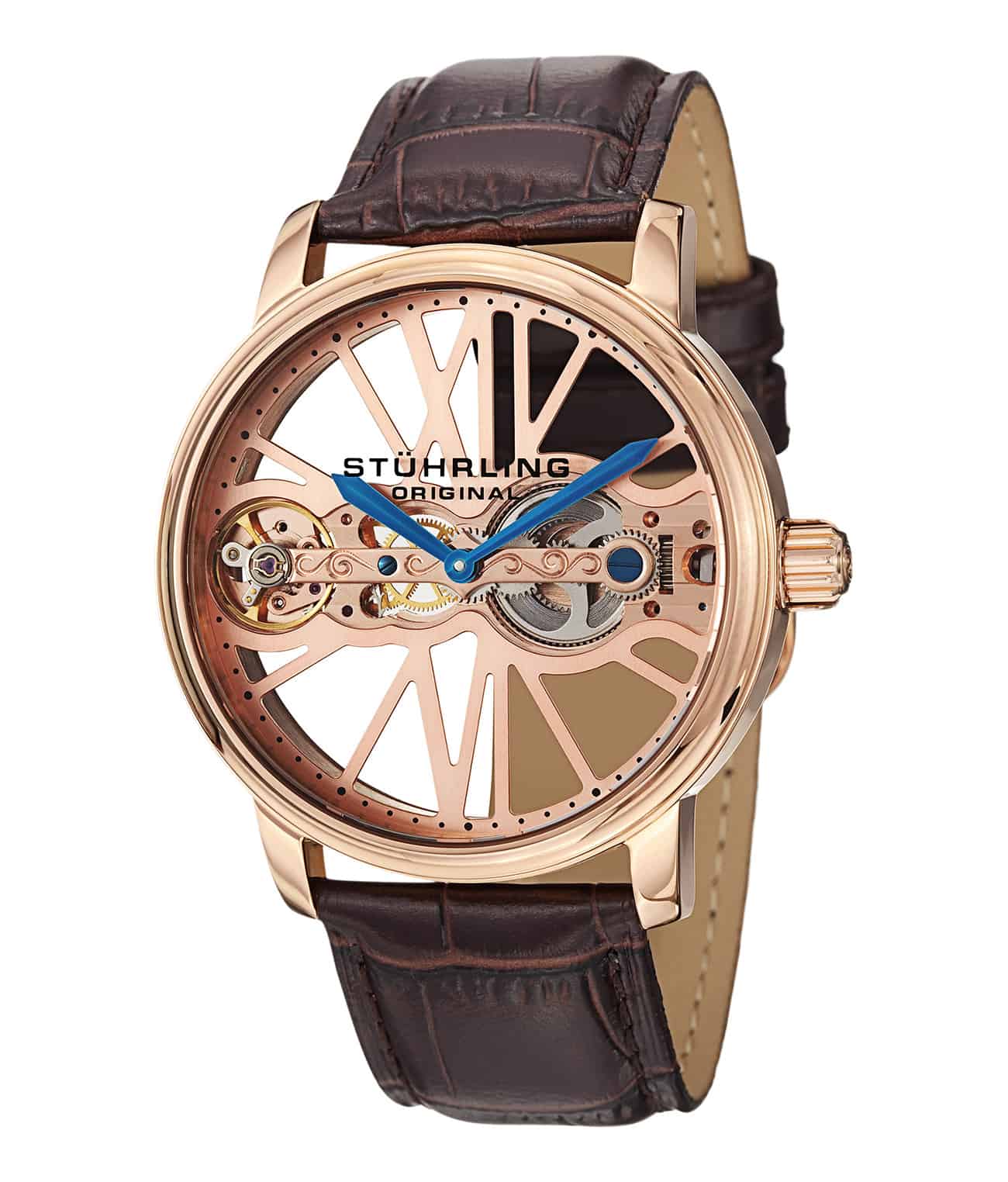 Stührling Winchester Bridge 527 Hand-wind 46mm Skeleton - Image 3