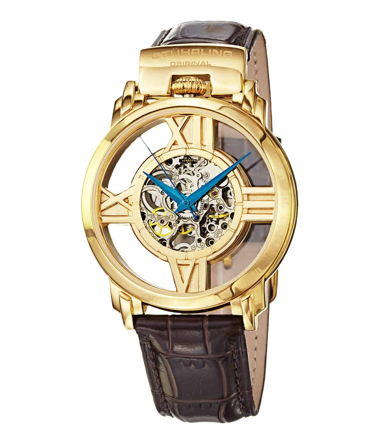 Stührling Winchester Cross 276 Automatic 40mm Skeleton - Image 2