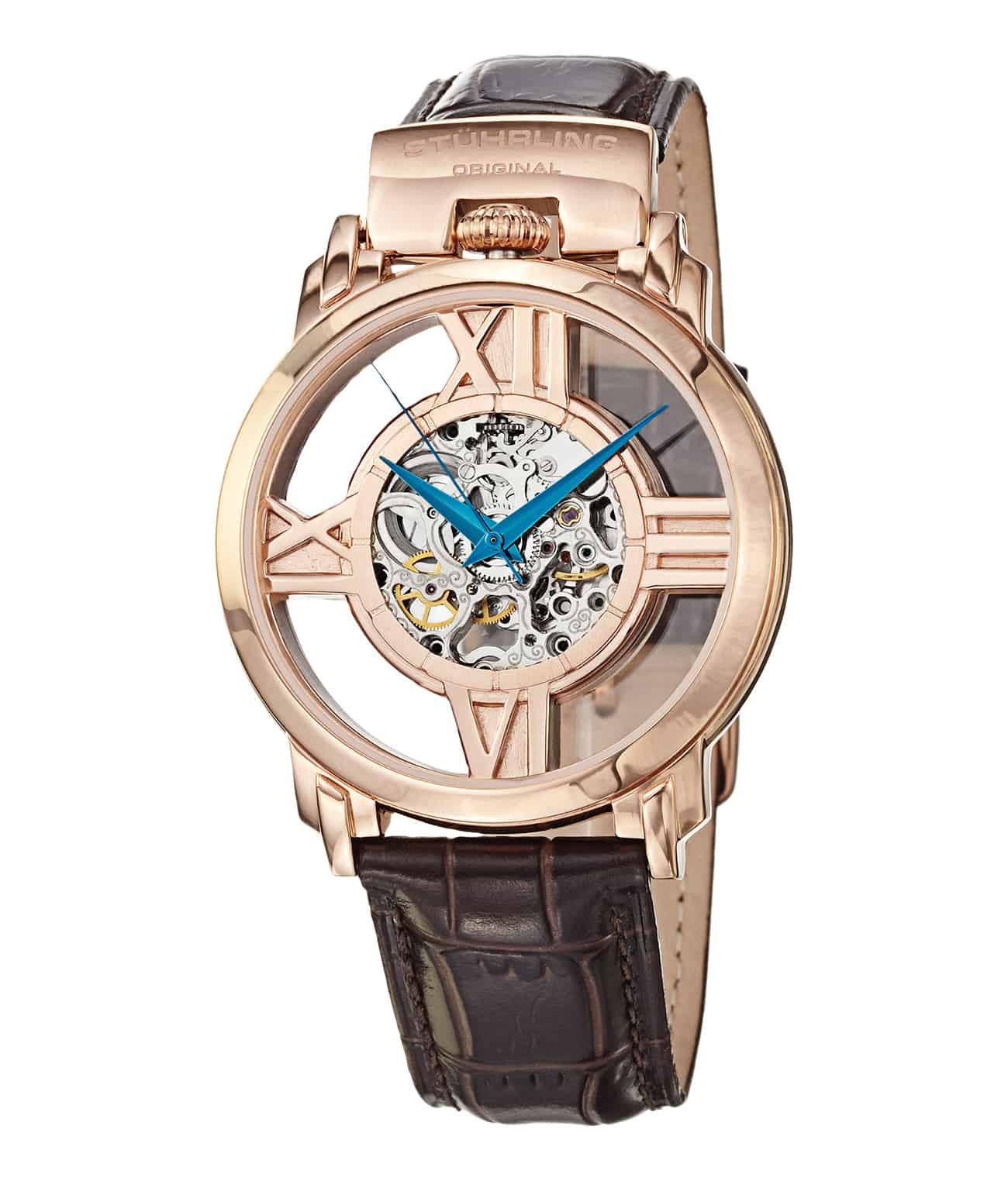 Stührling Winchester Cross 276 Automatic 40mm Skeleton - Image 3