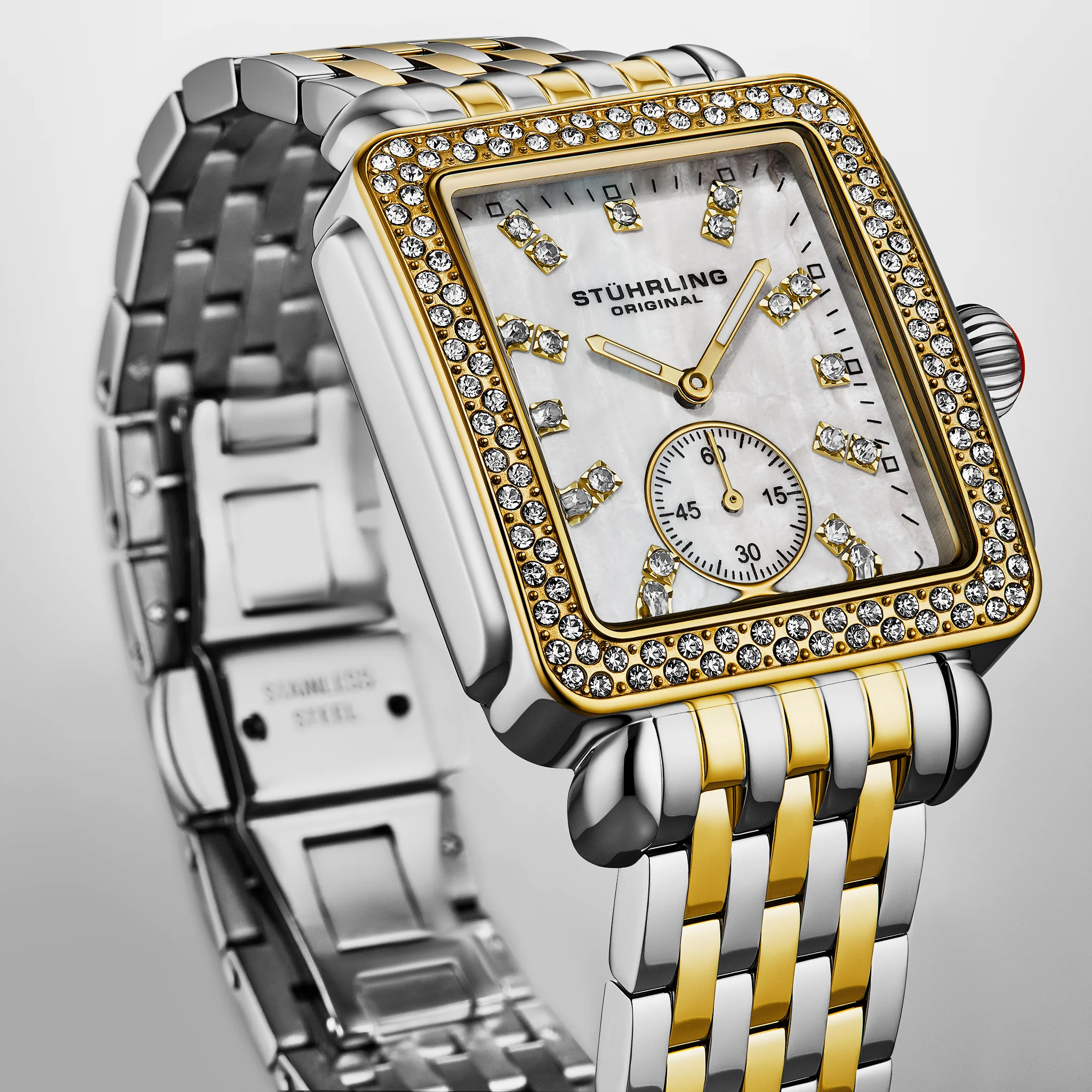 Stuhrling Aurielle 4090 Rectangle watch - Image 10