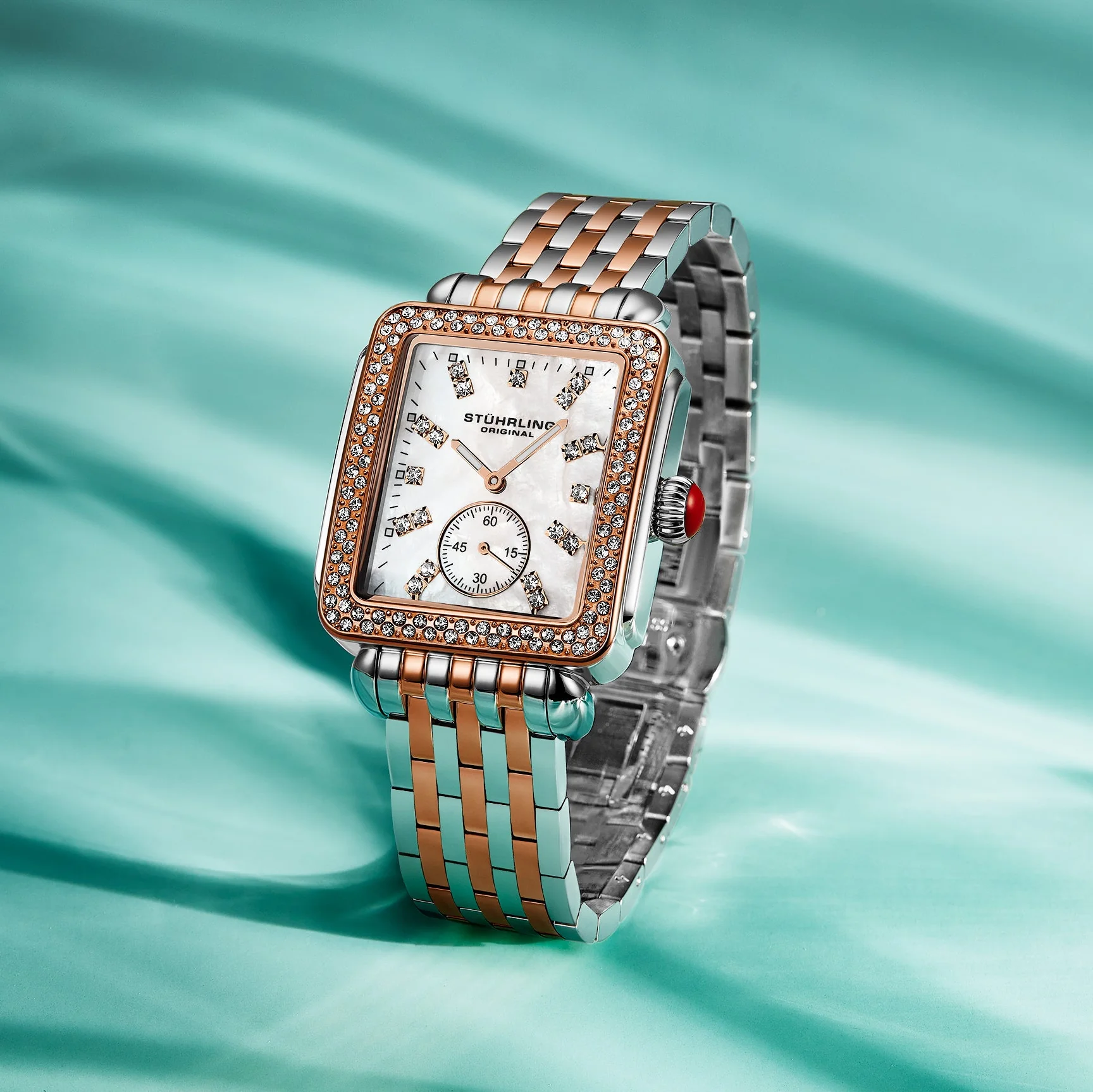 Stuhrling Aurielle 4090 Rectangle watch - Image 15