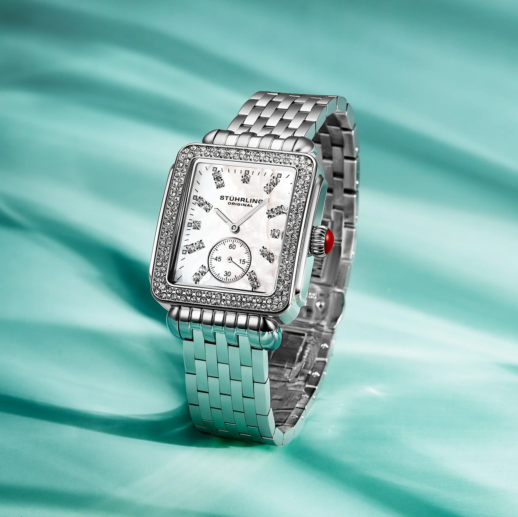 Stuhrling Aurielle 4090 Rectangle watch - Image 3