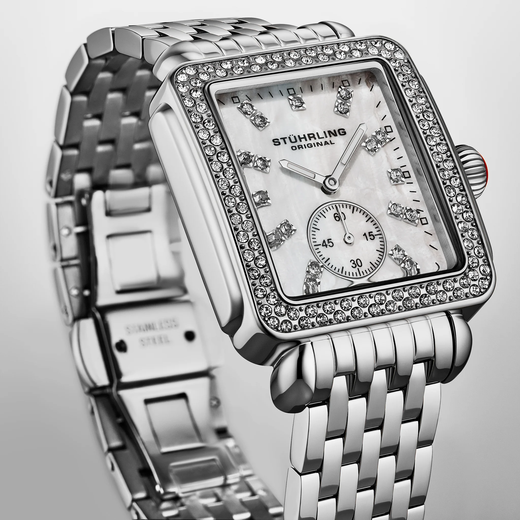 Stuhrling Aurielle 4090 Rectangle watch - Image 4