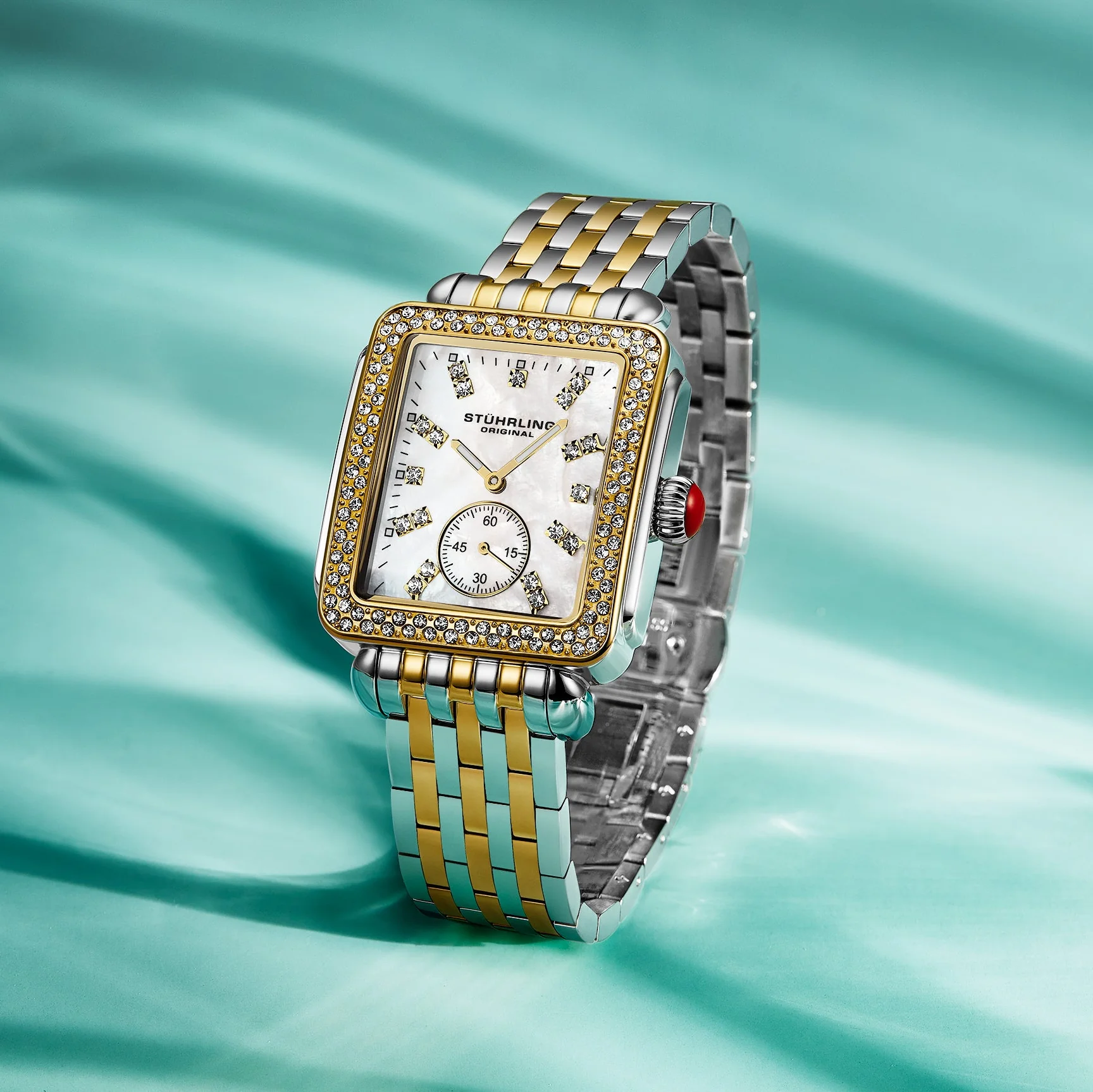 Stuhrling Aurielle 4090 Rectangle watch - Image 9