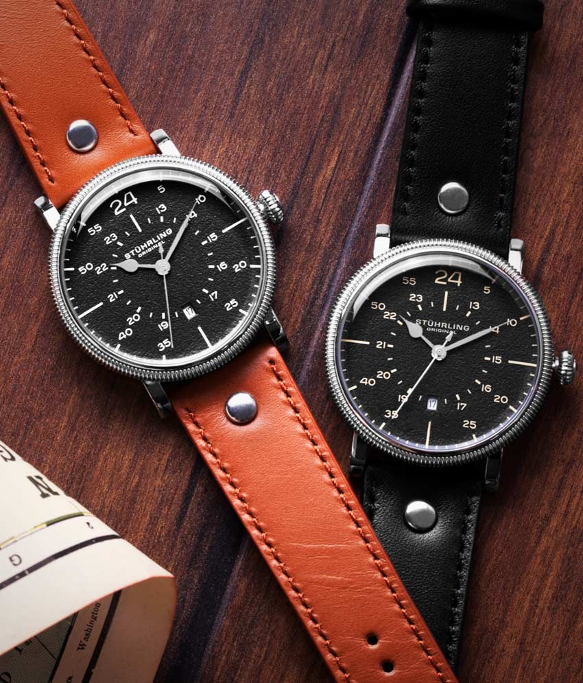 Stührling Zeppelin 656 Quartz 42mm Aviator - Image 8