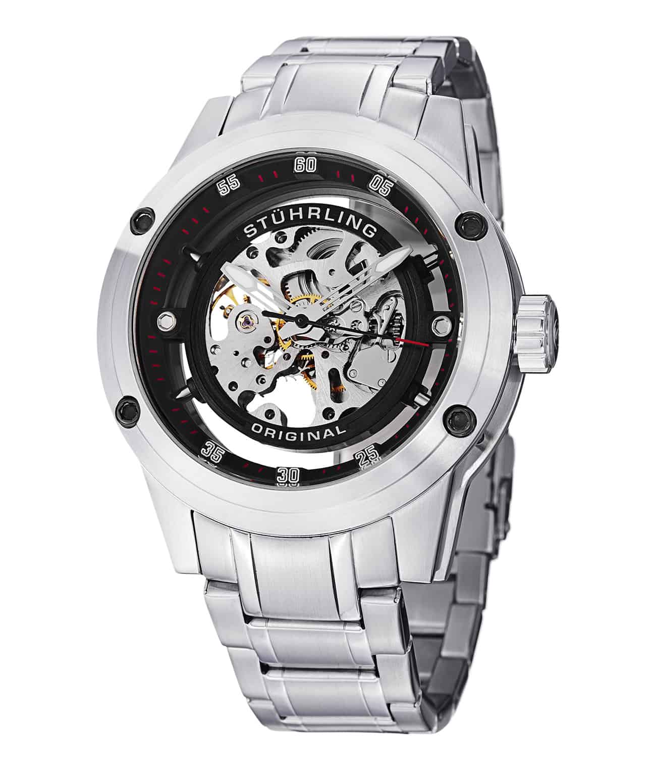 Stührling Zolara 360 Elite 314M Automatic 50mm Skeleton - Image 3